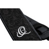 Ortega OSBY-1 Genuine-Leather Guitar-Strap - Byzantine Black