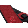 Ortega OSBY-3 Genuine-Leather Guitar-Strap - Byzantine Fire