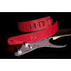 Ortega OSBY-3 Genuine-Leather Guitar-Strap - Byzantine Fire