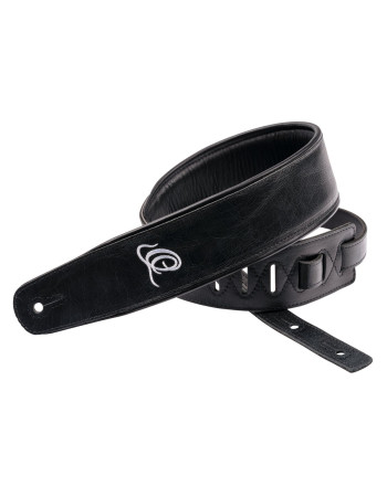 Ortega OSCL-3 Genuine-Leather Guitar-Strap - Vintage Ash