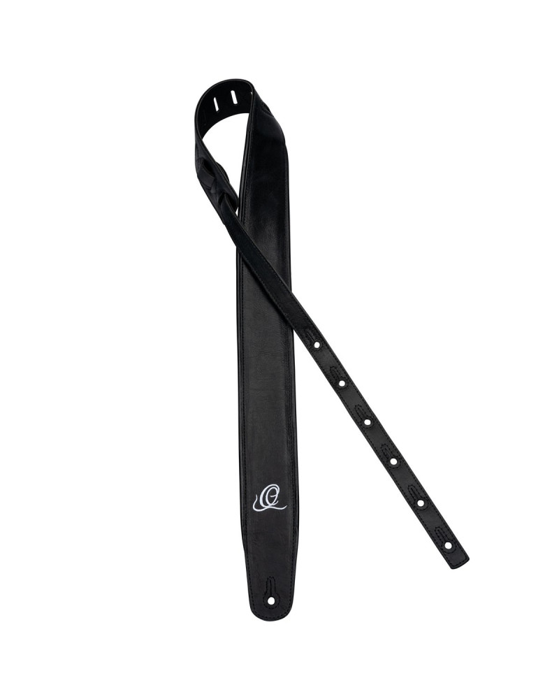 Ortega OSCL-3 Genuine-Leather Guitar-Strap - Vintage Ash