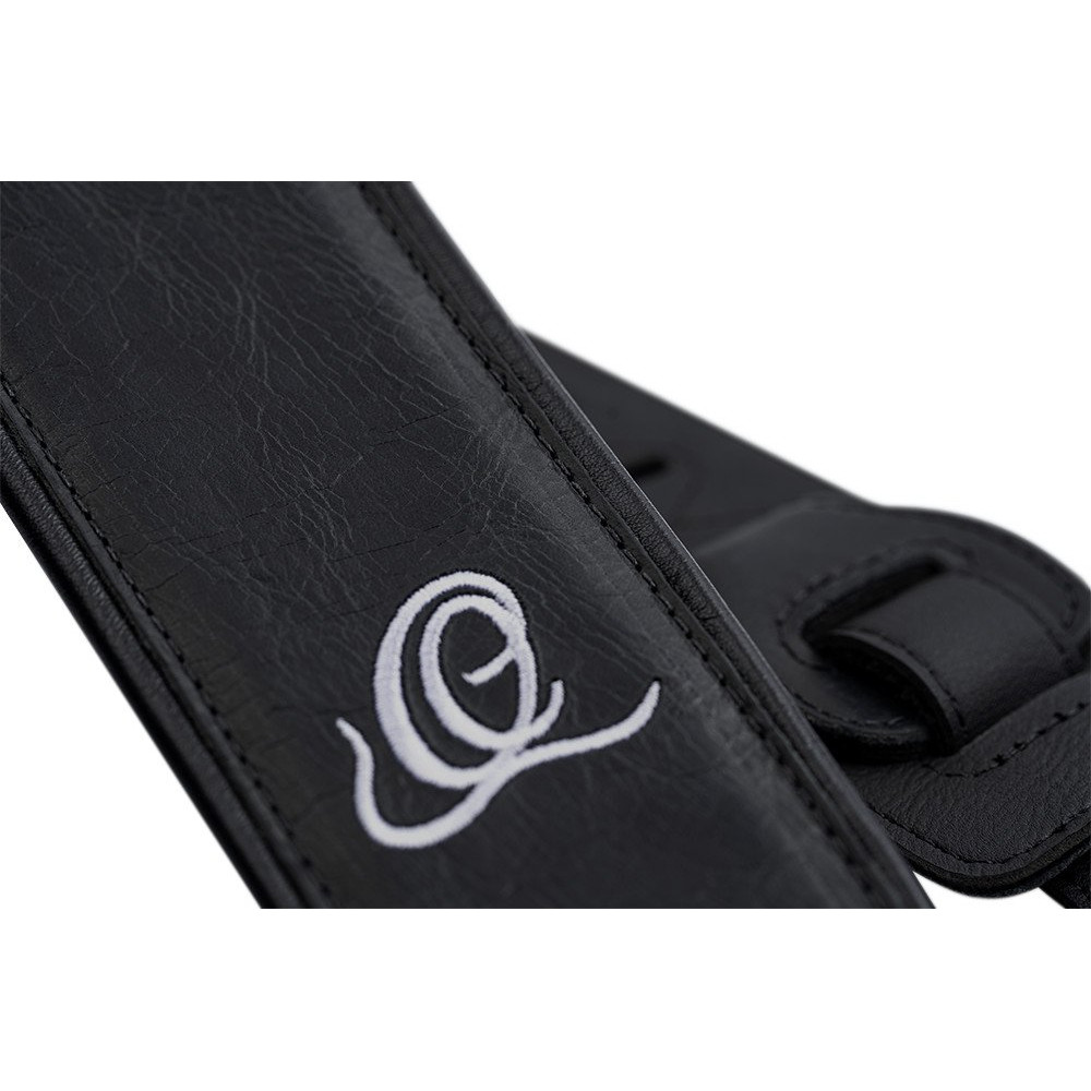 Ortega OSCL-3 Genuine-Leather Guitar-Strap - Vintage Ash