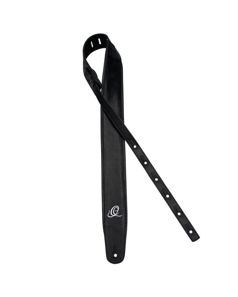 Ortega OSCL-3 Genuine-Leather Guitar-Strap - Vintage Ash