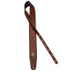 Ortega OSCL-5 Genuine-Leather Guitar-Strap - Vintage Caramel