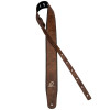 Ortega OSCL-7 Genuine-Leather Guitar-Strap - Vintage Cognac