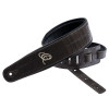 Ortega OSCU-1 Genuine-Leather Guitar-Strap - Dark Brown Croco