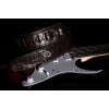 Ortega OSCU-1 Genuine-Leather Guitar-Strap - Dark Brown Croco