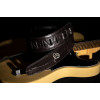 Ortega OSCU-1 Genuine-Leather Guitar-Strap - Dark Brown Croco