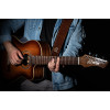 Ortega OSCU-2 Genuine-Leather Guitar-Strap - Natural Brown Flora