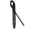 Ortega OSCU-3 Genuine-Leather Guitar-Strap - Dark Brown Lizzy