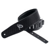 Ortega OSCU-4 Genuine-Leather Guitar-Strap - Black Braid