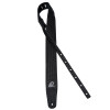 Ortega OSCU-4 Genuine-Leather Guitar-Strap - Black Braid