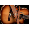 Ortega OSCU-5 Genuine-Leather Guitar-Strap - Tan Braid