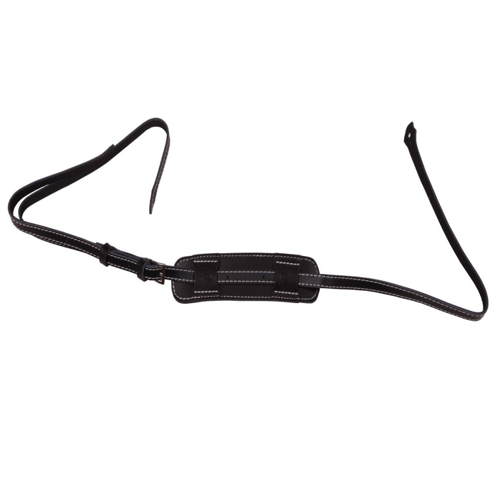 Ortega OSMDLX-BK DeLuxe Mandolin Leather-Strap - Black