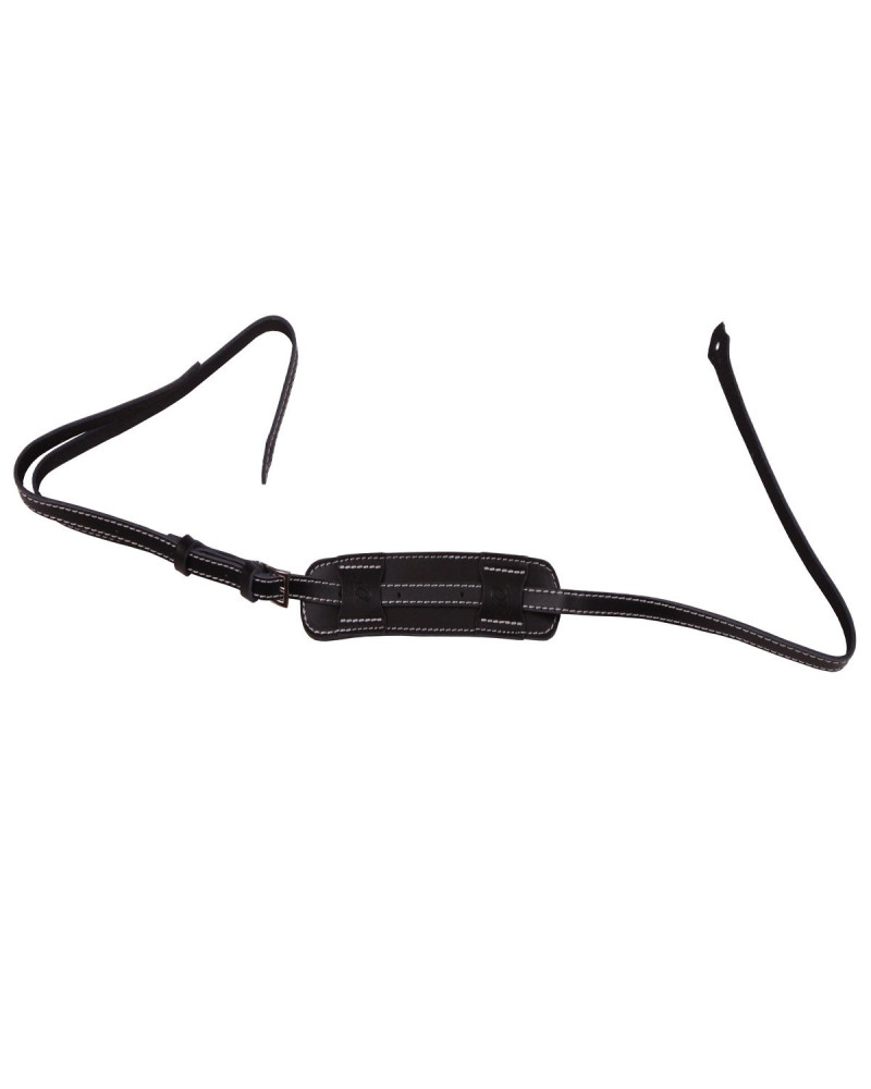 Ortega OSMDLX-BK DeLuxe Mandolin Leather-Strap - Black