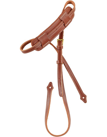 Ortega OSMDLX-BR DeLuxe Mandolin Leather-Strap - Brown