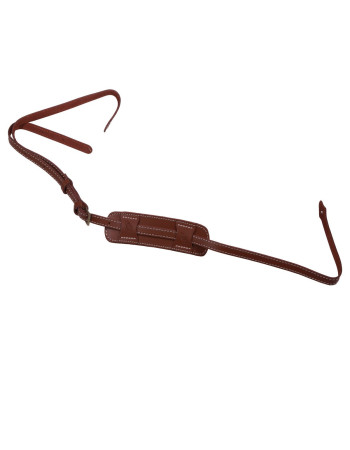 Ortega OSMDLX-BR DeLuxe Mandolin Leather-Strap - Brown