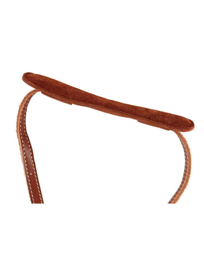 Ortega OSMDLX-BR DeLuxe Mandolin Leather-Strap - Brown