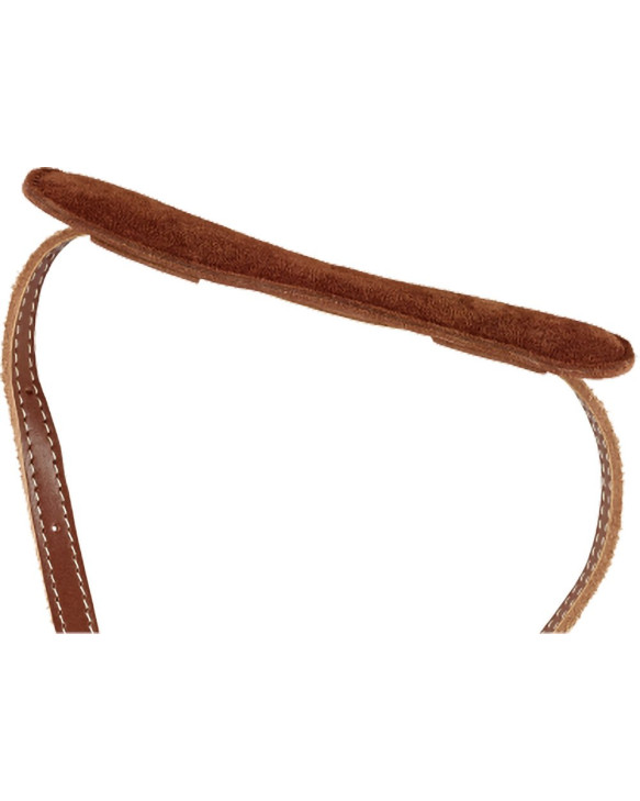 Ortega OSMDLX-BR DeLuxe Mandolin Leather-Strap - Brown