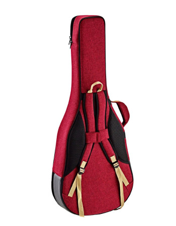Ortega OSOCACL-BX 4/4 Classical-Guitar-Soft-Case - Bordeaux Wine