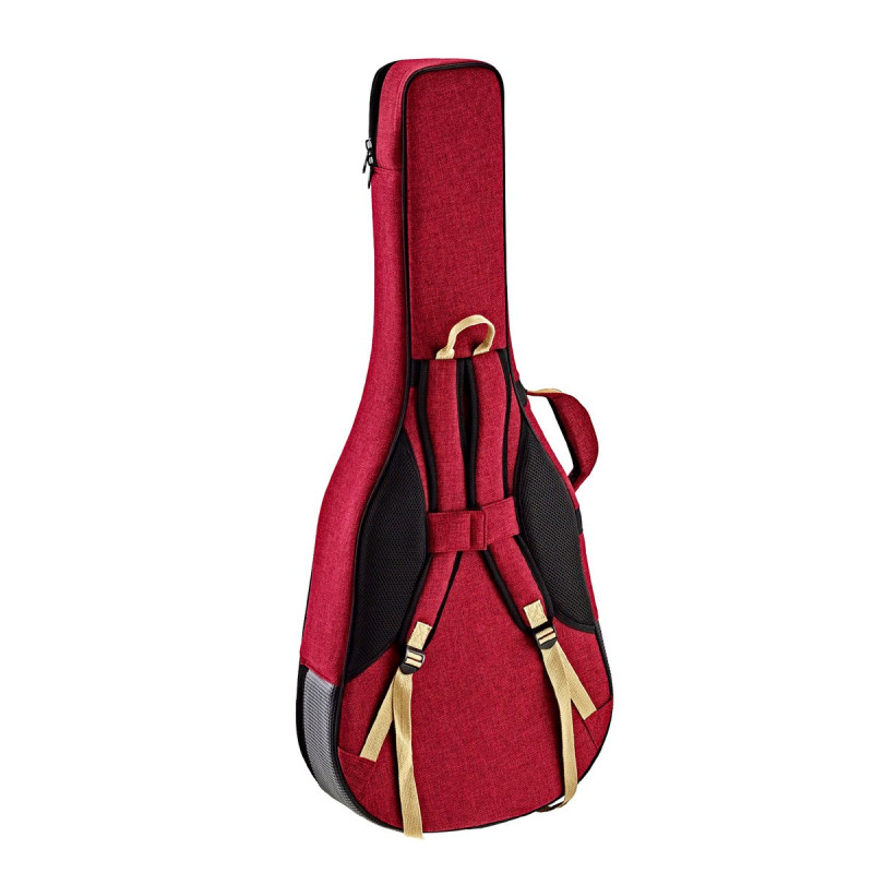 Ortega OSOCACL-BX 4/4 Classical-Guitar-Soft-Case - Bordeaux Wine