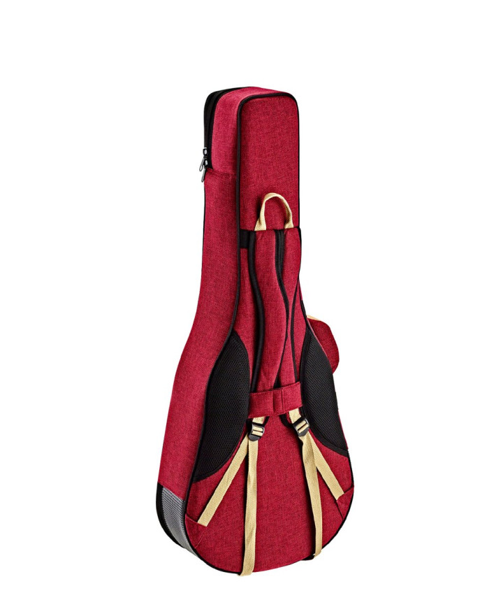 Ortega OSOCACL34-BX 3/4 Classical-Guitar-Soft-Case - Bordeaux Wine