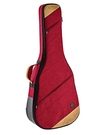Ortega OSOCADN-BX Dreadnought-Guitar-Soft-Case - Bordeaux Wine