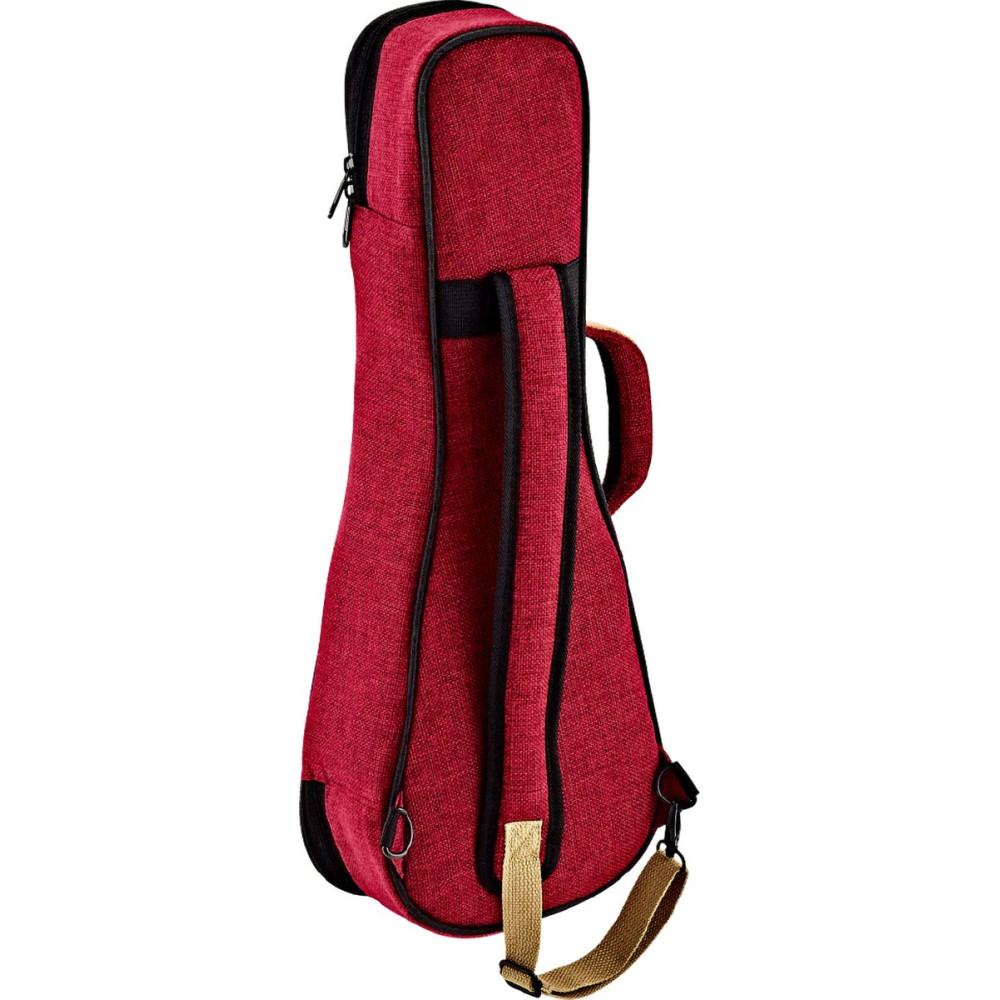 Ortega OSOCAUK-SO-BX Soprano-Ukulele-Soft-Case - Bordeaux Wine