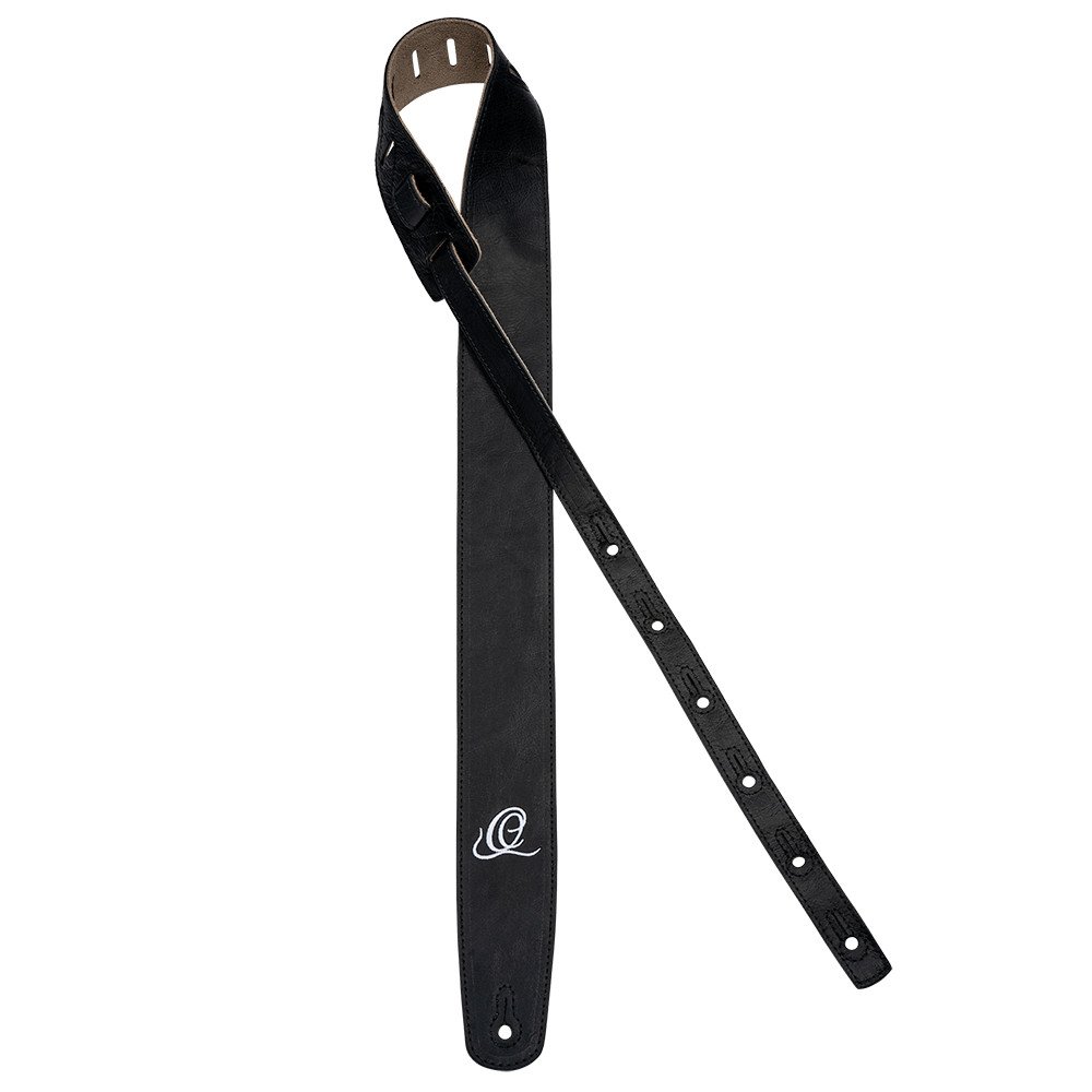 Ortega OSSU-10 Suede-Leather Guitar-Strap - Ash