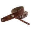 Ortega OSSU-50 Suede-Leather Guitar-Strap - Vintage Malt