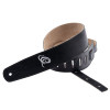 Ortega OSSU-60 Suede-Leather Guitar-Strap - Relax Black
