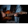 Ortega OSSU-70 Suede-Leather Guitar-Strap - Patina Bronze