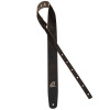 Ortega OSSU-70 Suede-Leather Guitar-Strap - Patina Bronze