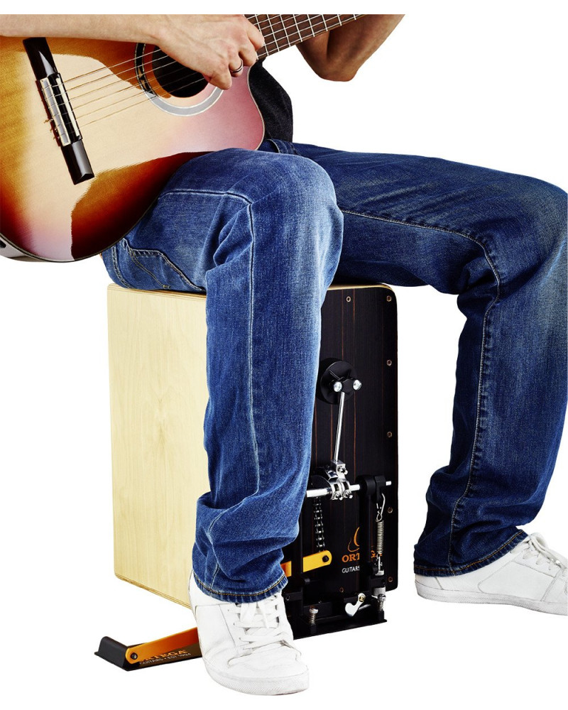 Ortega OSTBCJ-BU Percussion Series Stomp Box Cajon Bundle