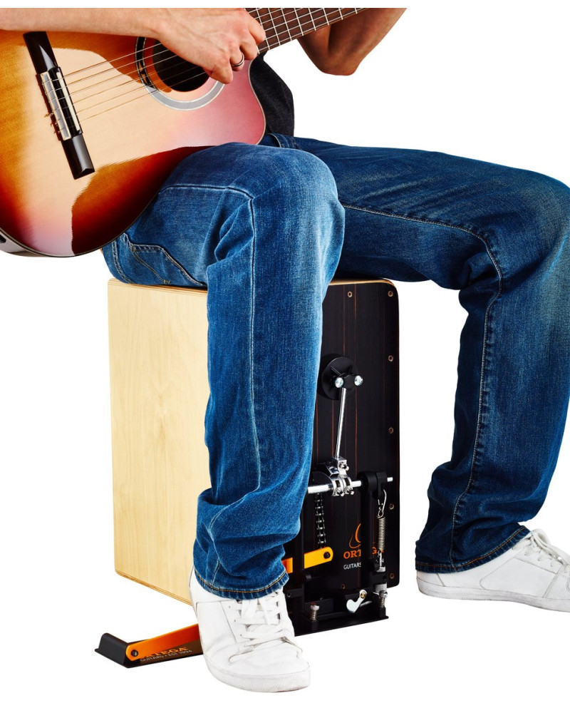 Ortega OSTBCJ-BU Percussion Series Stomp Box Cajon Bundle