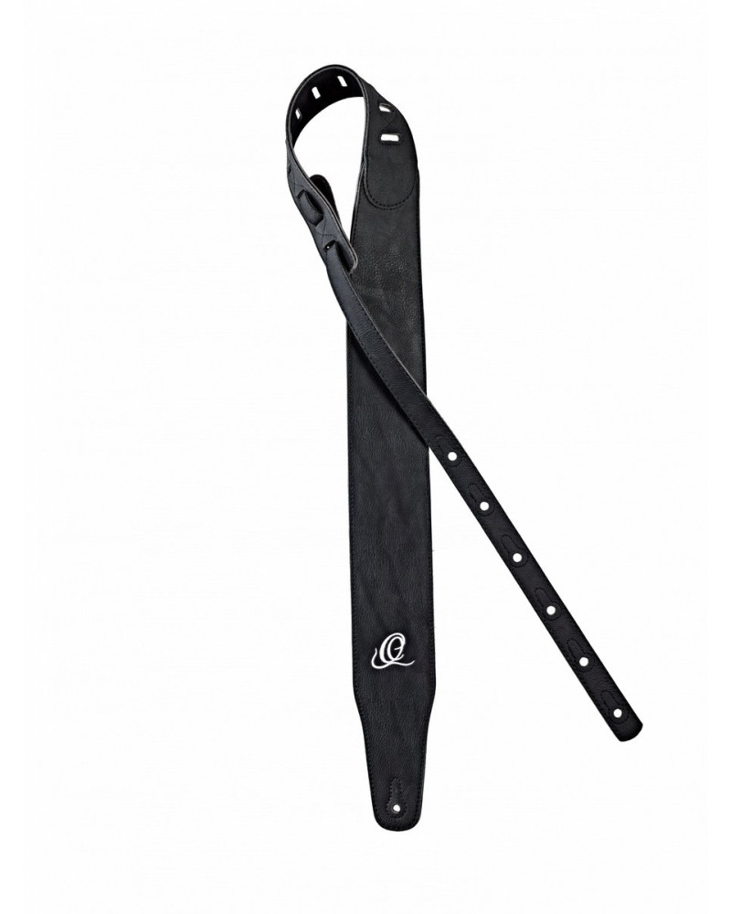 Ortega OSVG-75BK Vegan Series Guitar-Strap - Black