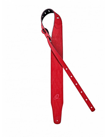 Ortega OSVG-75RD Vegan Series Guitar-Strap - Red