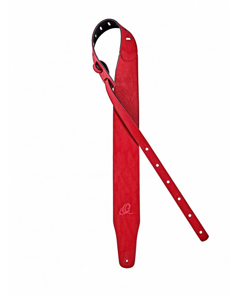 Ortega OSVG-75RD Vegan Series Guitar-Strap - Red