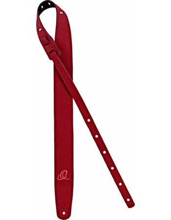 Ortega OSVG-RD Vegan Series Guitar-Strap - Red