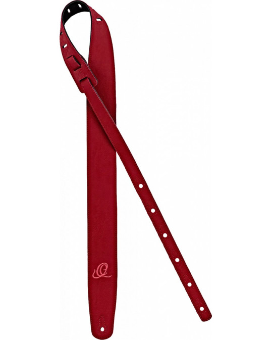 Ortega OSVG-RD Vegan Series Guitar-Strap - Red