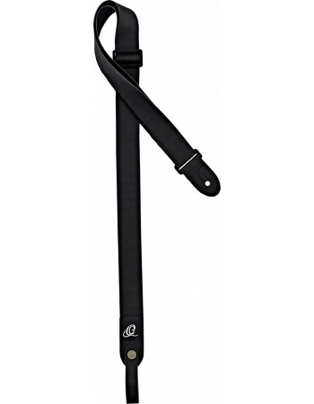 Ortega OSVU-BK Vegan Series Ukulele-Strap - Black + Bonus CONNECT-XX