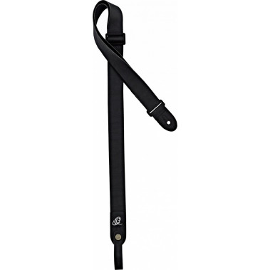 Ortega OSVU-BK Vegan Series Ukulele-Strap - Black + Bonus CONNECT-XX