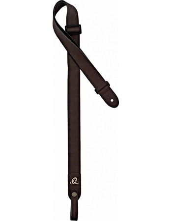 Ortega OSVU-BR Vegan Series Ukulele-Strap - Brown + Bonus CONNECT-XX