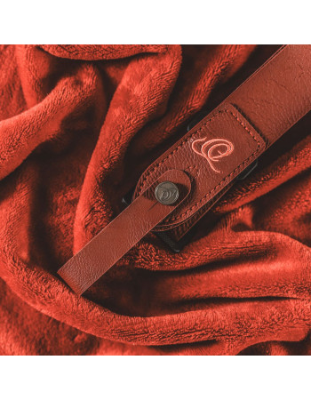 Ortega OSVU-RD Vegan Series Ukulele-Strap - Red + Bonus CONNECT-XX