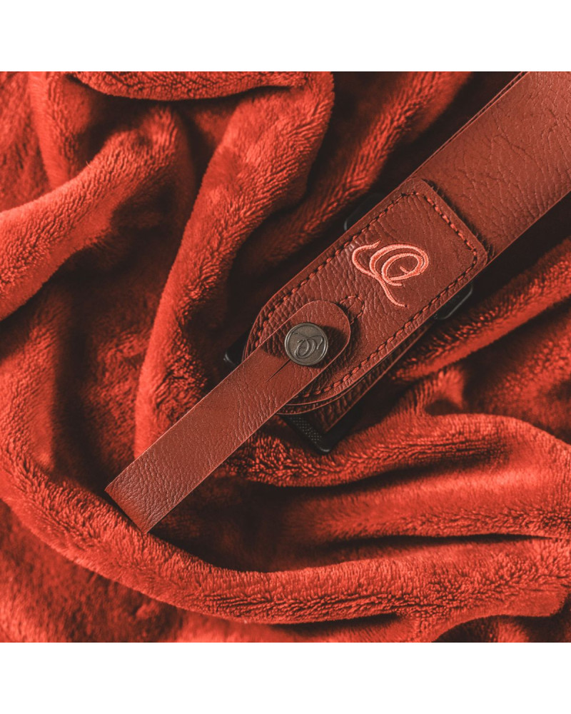 Ortega OSVU-RD Vegan Series Ukulele-Strap - Red + Bonus CONNECT-XX