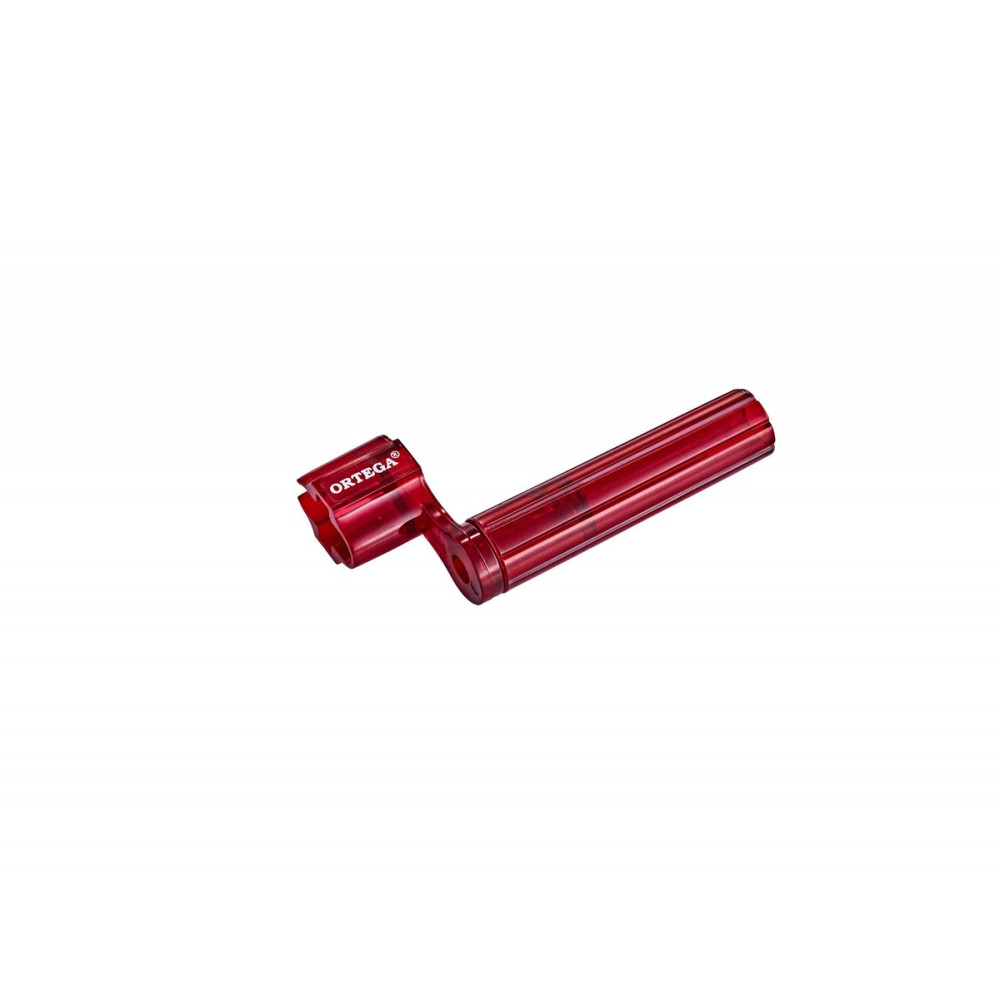 Ortega OSW-DLX-TRD String Winder Deluxe - Transparent Red