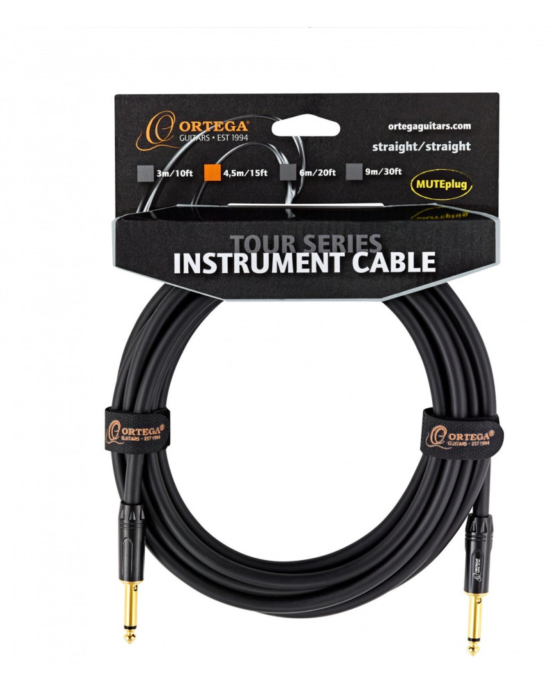 Ortega OTCIS-30 Tour Series Instrument Cable - 9m/30ft