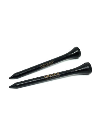 Ortega OTEE-5020BK Golf Tees - 50 mm, holz