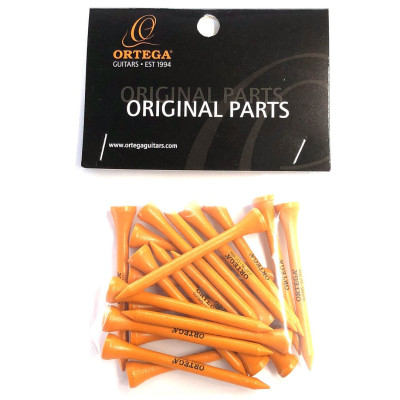 Ortega OTEE-5020OR Golf Tees - 50 mm, holz