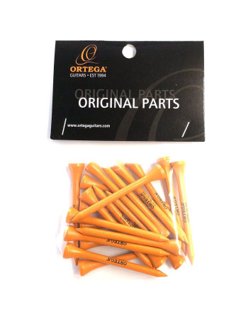 Ortega OTEE-7020OR Golf Tees - 70 mm, wooden